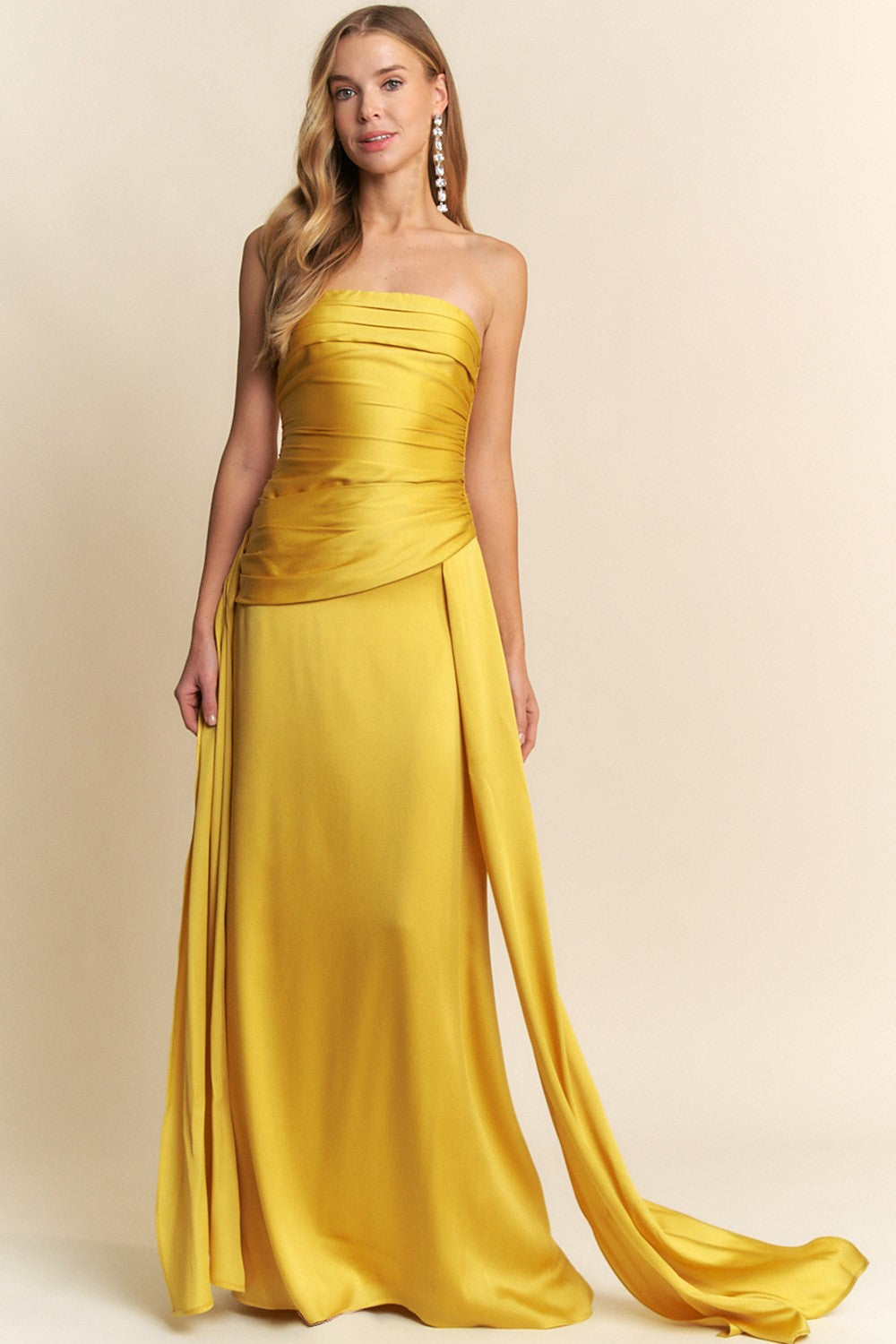 Vestido strapples